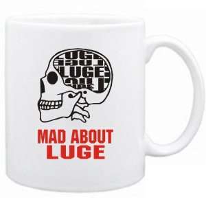  New  Mad About Luge / Skull  Mug Sports