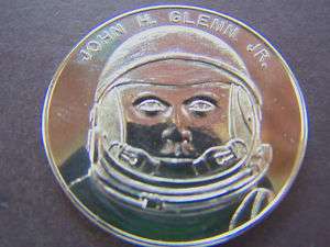 1962 JOHN GLENN  MERCURY  ATLAS D Medallion/Doubloon  