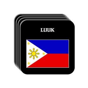  Philippines   LUUK Set of 4 Mini Mousepad Coasters 