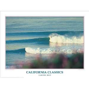    California Classics LUNADA BAY Surfing Poster