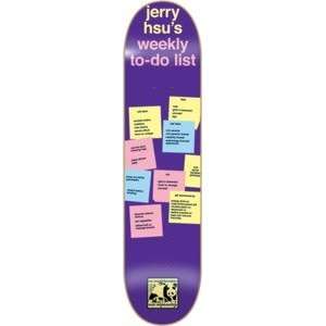  Enjoi Jerry Hsu Resin 7 TMI Skateboard Deck   8.25 x 31.9 
