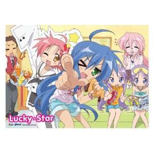  Lucky Star Girls Night Wall Scroll Toys & Games
