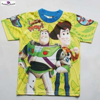 Lets Play Toy Story Kids T Shirt S , M , L XL Age 2 10  