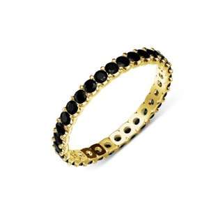  1.50cttw Natural Round Black Onyx (AA+ Clarity,Black Color 