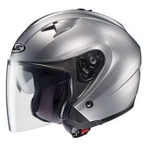  HJC IS 33 LT.SILVER SIZE:XLG MOTORCYCLE Open Face Helmet 