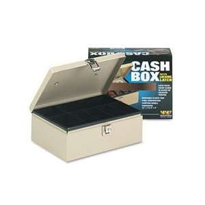   ™ Heavy Duty Steel Cash Box with Locking Latch: Home & Garden