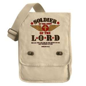   Field Bag Khaki Soldier in the Army of the Lord 