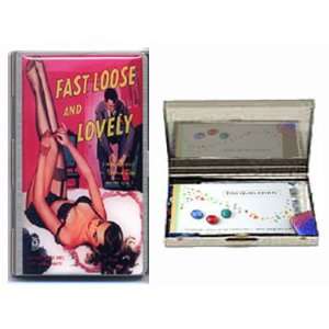   Chic Fast Loose & Lovely Business Card & ID Case 
