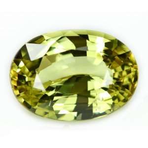    9.10cts Natural Chrysoberyl Oval Shape Loose Gemstone Jewelry