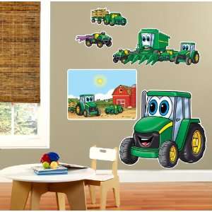    John Deere Johnny Tractor Giant Wall Decals   80747: Toys & Games