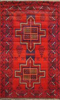 HAND KNOTTED 3x5 ROYAL BALOUCH RUG   