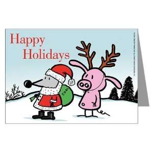 Happy Holidays Greeting Cards Package of 10 Humor Greeting Cards Pk of 