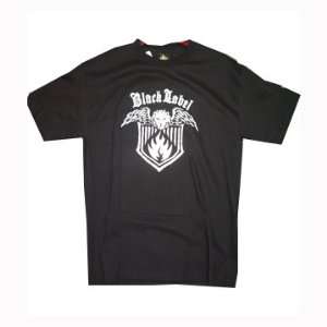  Black Label Lion Wings T shirt Size Large: Sports 