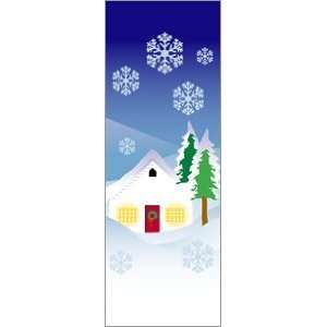  30 x 94 96 in. Holiday Banner Winter House Everything 