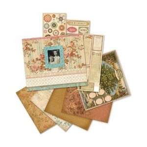    Scrapbook Album Kit 8.5X8.5 by K&Company: Arts, Crafts & Sewing