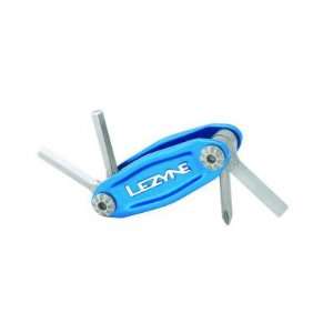 TOOL MULTI LEZYNE STAINLESS 4 BLUE:  Sports & Outdoors