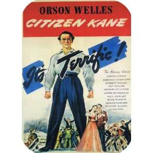  Citizen Kane Orson Welles Vintage Movie MOUSE PAD Office 