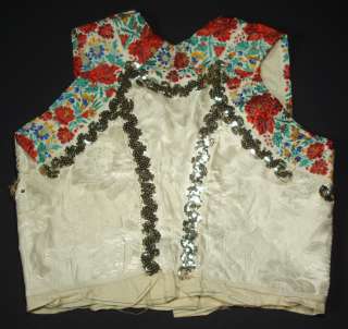 Slovak Folk Costume ethnic brocade vest handmade KROJ  