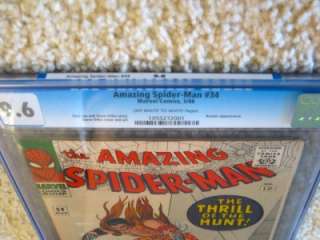 Amazing Spider Man #34 MARVEL 1966  NEAR MINT  CGC 9.6 NM+ 2nd HIGHEST 