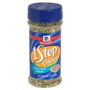  McCormick 1 Step Chicken Seasoning, Lemon Herb Chicken 4 