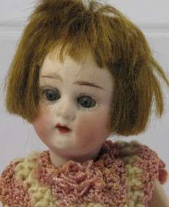 Antique Small German Bisque Head Doll Heubach Koppelsdorf 400 20/0 