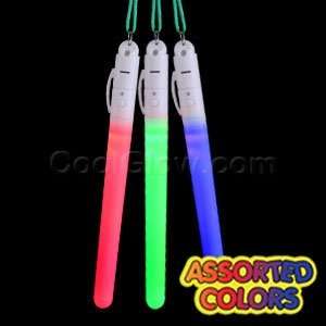  12 Pack   LED Light Stick Wand   Assorted: Toys & Games