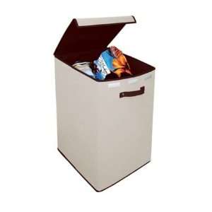   Kennedy Home Collections Single Laundry Hamper   Chocolate Home