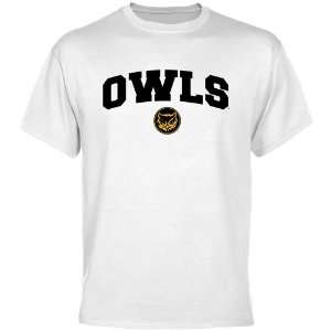  Kennesaw State Owls White Logo Arch T shirt: Sports 
