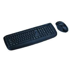 Kensington Pro Fit Wireless Desktop Set Black Full Sized Keyboard 