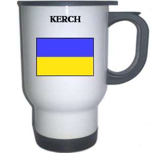  Ukraine   KERCH White Stainless Steel Mug Everything 