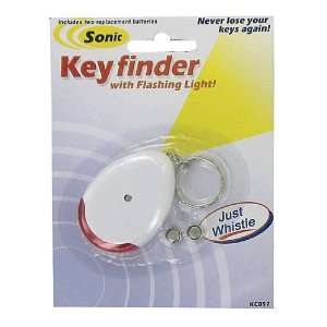   of Sonic sound key chain finder with flashing light 