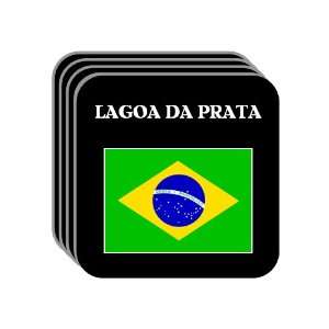  Brazil   LAGOA DA PRATA Set of 4 Mini Mousepad Coasters 