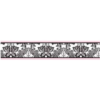  Black and White Isabella Baby and Kids Wall Border by JoJo 
