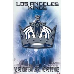   LOS ANGELES KINGS LOGO NHL HOCKEY POSTER 24X 36 #3548: Home