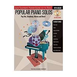  Popular Piano Solos   Grade 5   Book/CD Pack Musical 