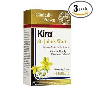  Kwai   Kira St.johns Wort, 300 Mg, 45 Tablets (Pack of 3 