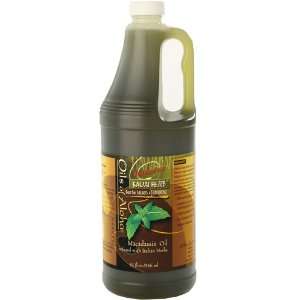 Oils of Aloha Kauai Herb Macadamia Nut Cooking & Salad Oil 32 Ounce