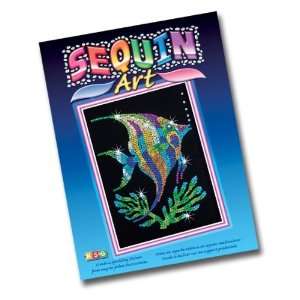  KSG   Sequin Art Angel Fish [Toy] Toys & Games