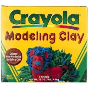  Crayola Reusable Modeling Clay 4 Sticks (6 Pack)