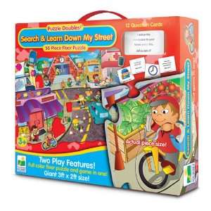   Doubles Search and Learn Down My Street Floor Puzzle: Toys & Games