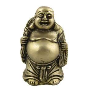  Laughing Buddha Religious Statue Brass Figurines: Home 