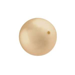  5810 12mm Round Pearl Gold Arts, Crafts & Sewing