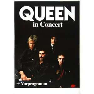  Queen   Greatest Hits 1981   CONCERT   POSTER from GERMANY 