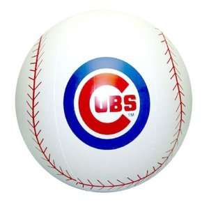    Chicago Cubs Large Inflatable Beach Ball Toy: Everything Else