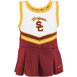    Nike USC Trojans Infant Cardinal Cheer Dress & Bloomers: Baby