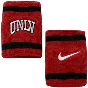   UNLV Runnin Rebels Scarlet College Elite Wristbands Sports
