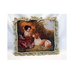  Finest Pettipoint Hunting Dogs and Bird Pillow (6x18 in 