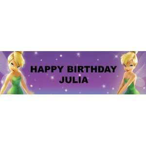  Disney Tinker Bell Personalized Birthday Banner Standard 