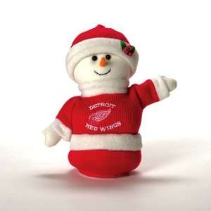 Detroit Red Wings NHL Animated Dancing Snowman (9):  Sports 