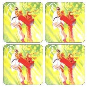Street Fighter Coasters , (set of 4) Brand New